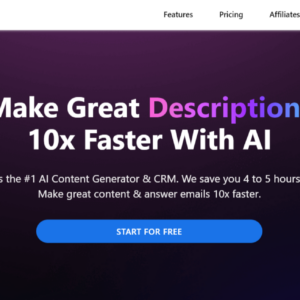 AtOnce AI Writer Content Generator Customer Service CRM