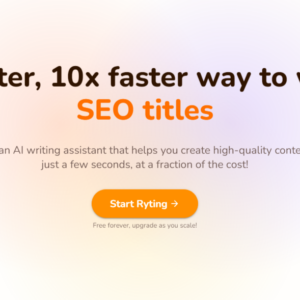 Rytr Best AI Writer Content Generator Writing Assistant
