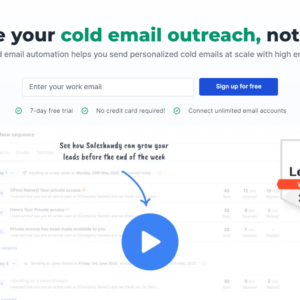Saleshandy Cold Email Software