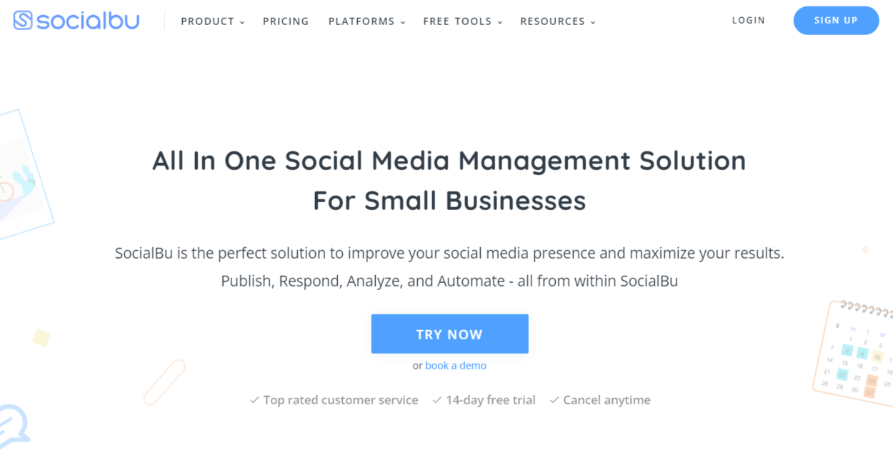 SocialBu Social Media Management and Automation