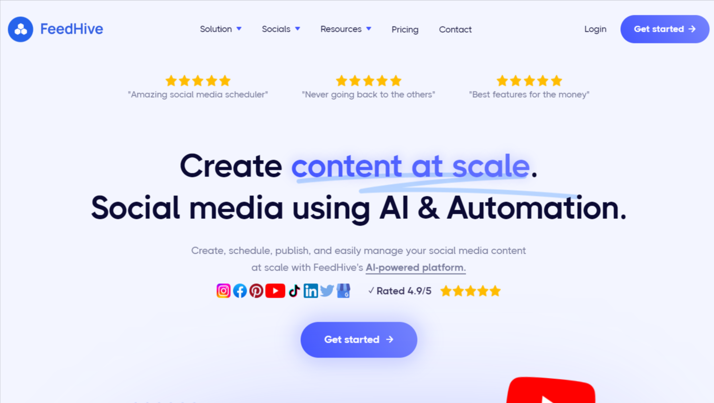 FeedHive Create content at scale ⚡
