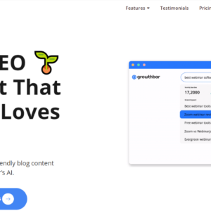 GrowthBar The Ultimate AI Writing Tool for Bloggers Content Teams