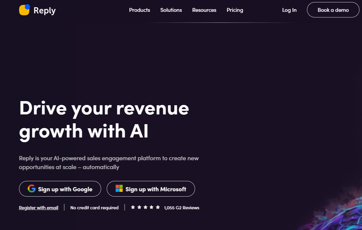 Reply Professional AI Sales Automation AI Sales Engagement Platform