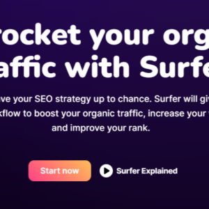 Surfer Skyrocket your organic traffic