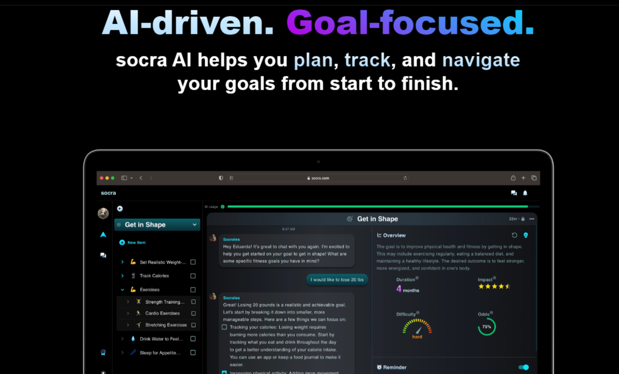 socra Crush Your Goals with AI