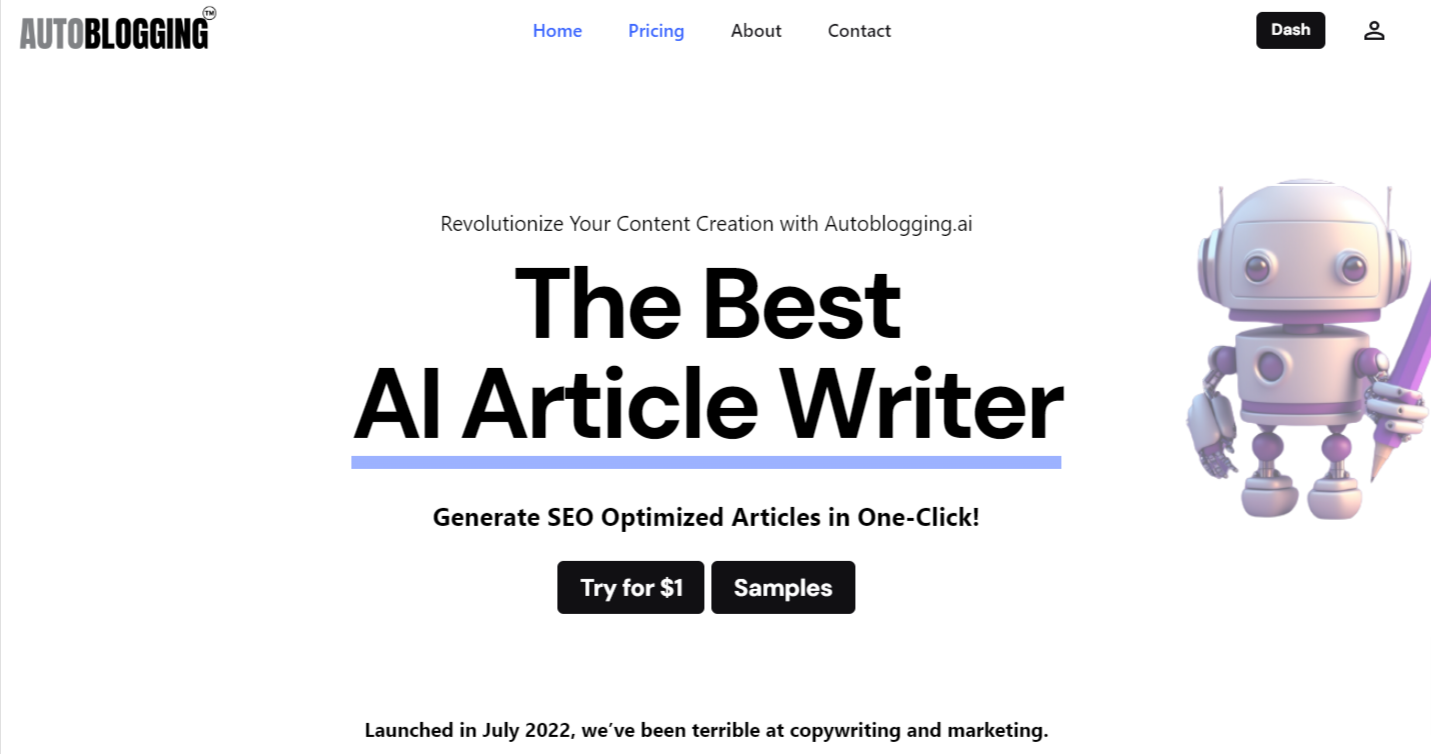Autoblogging ai AI Article Writer Autoblogging ai