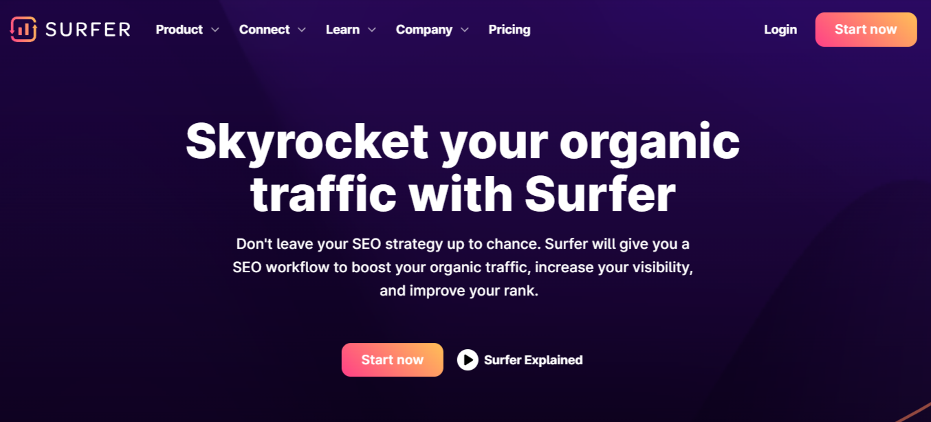Surfer SEO Skyrocket your organic traffic