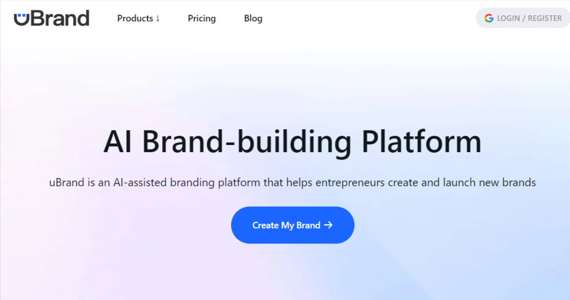 AI Branding Platform for Entrepreneurs uBrand