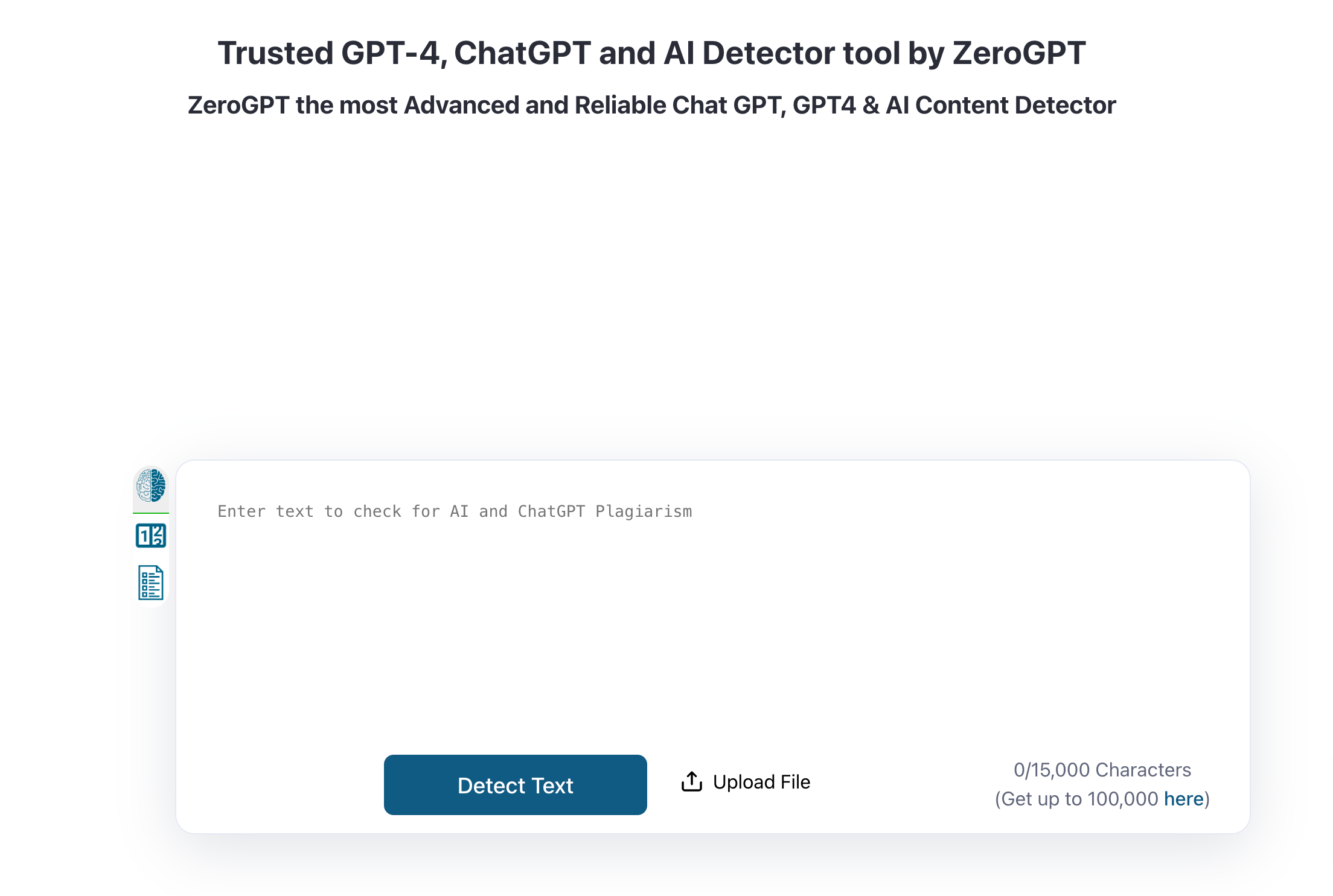 AI Detector Accurate Chat GPT GPT4 AI Text Checker Tool