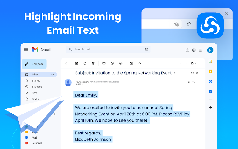 AImReply Highlight Email