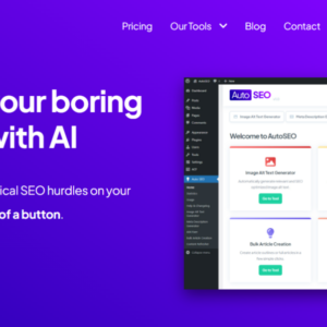 AutoSEO Automate your boring SEO tasks with AI