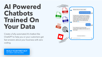 Ai Customer Service ChatBots Trained On Your Custom Data