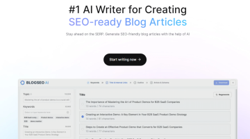 BlogSEO AI Writer to Create SEO ready Blog Articles