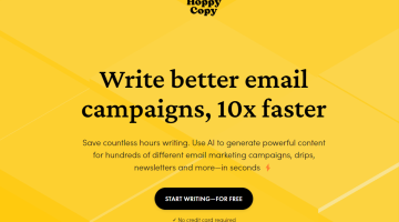 Hoppy Copy AI Email Writing Platform for Marketers